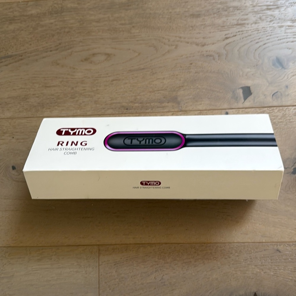 TYMO Ring Hair Straightening Comb with Accessories. New.  Never been used.